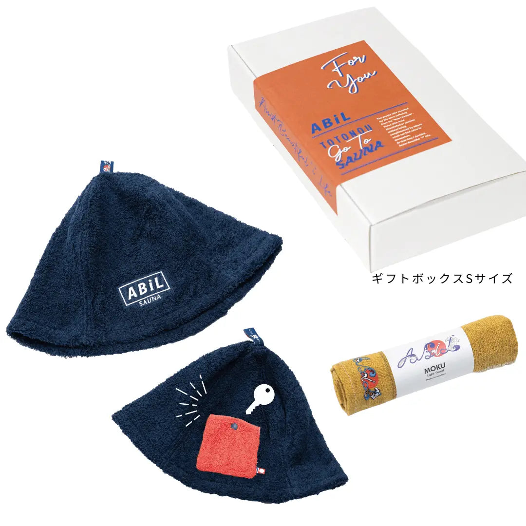 ABiL Sauna Gift-S サウナハット1+MOKUタオル1 ABiL