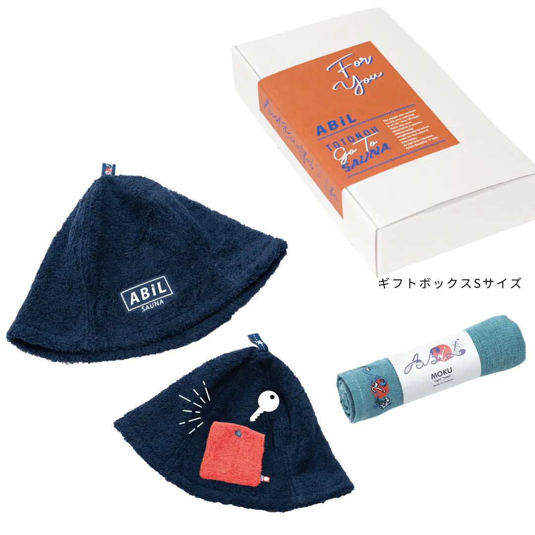 ABiL Sauna Gift-S サウナハット1+MOKUタオル1 ABiL