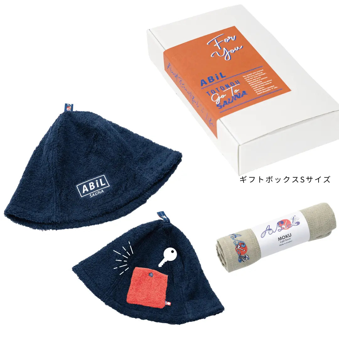 ABiL Sauna Gift-S サウナハット1+MOKUタオル1 ABiL