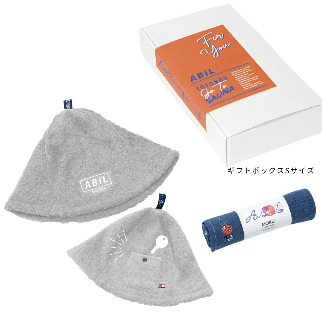 ABiL Sauna Gift-S サウナハット1+MOKUタオル1 ABiL