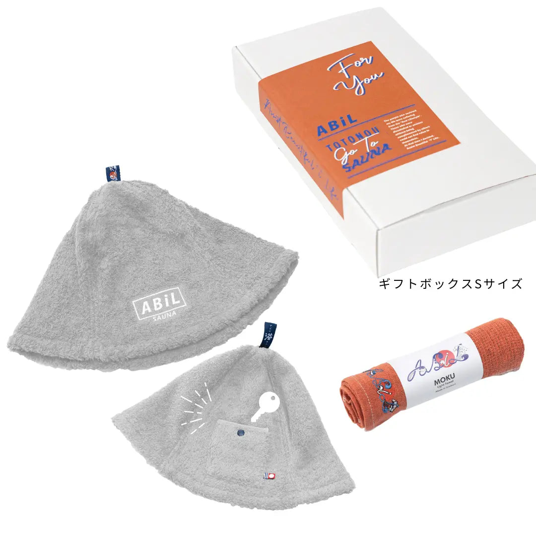ABiL Sauna Gift-S サウナハット1+MOKUタオル1 ABiL