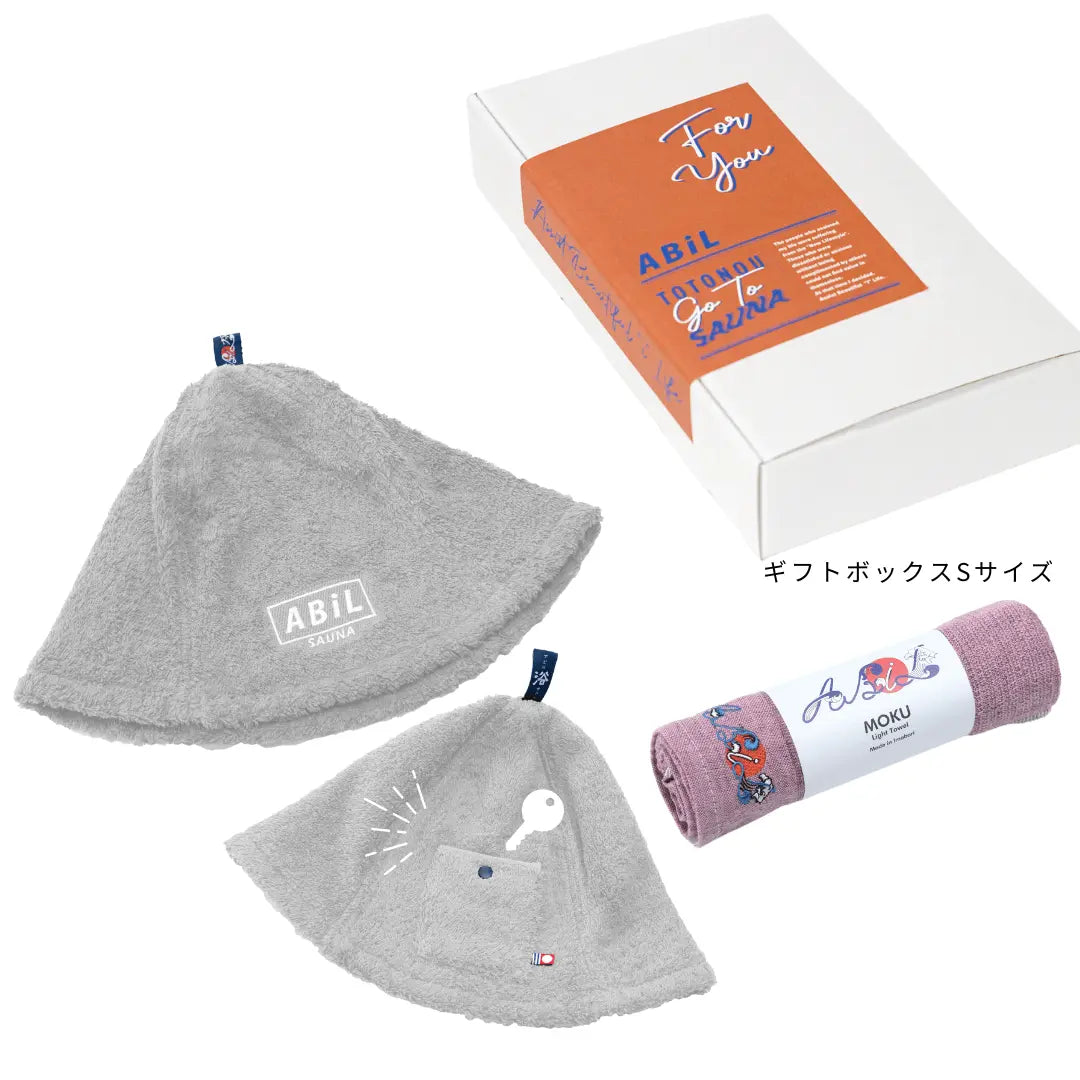 ABiL Sauna Gift-S サウナハット1+MOKUタオル1 ABiL