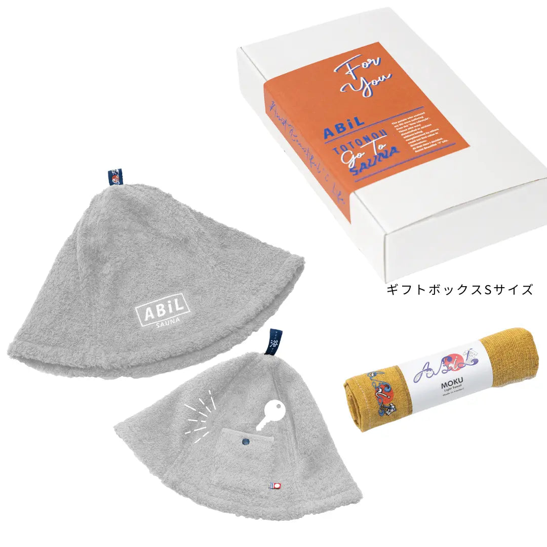 ABiL Sauna Gift-S サウナハット1+MOKUタオル1 ABiL