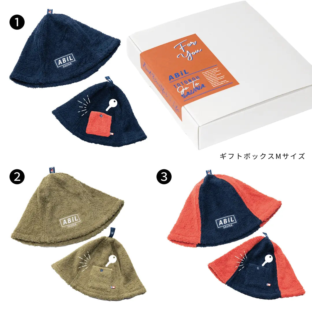 ABiL Sauna Gift-M サウナハット3 ABiL