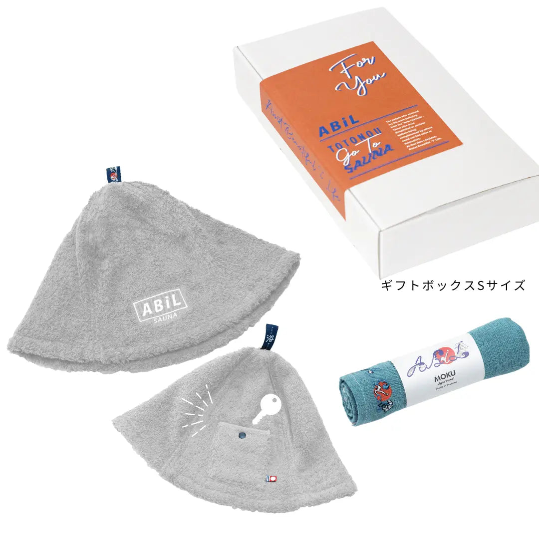 ABiL Sauna Gift-S サウナハット1+MOKUタオル1 ABiL
