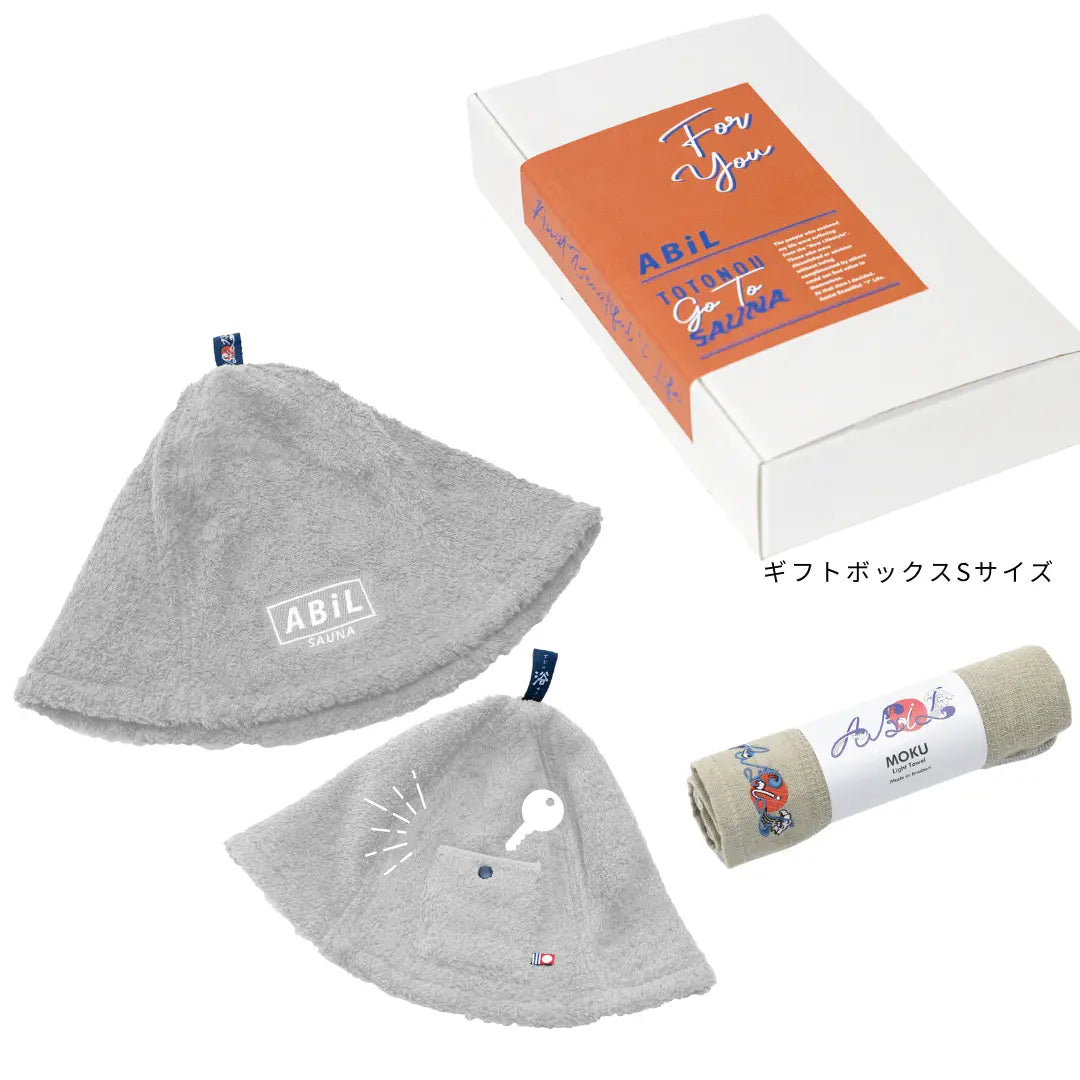ABiL Sauna Gift-S サウナハット1+MOKUタオル1 ABiL