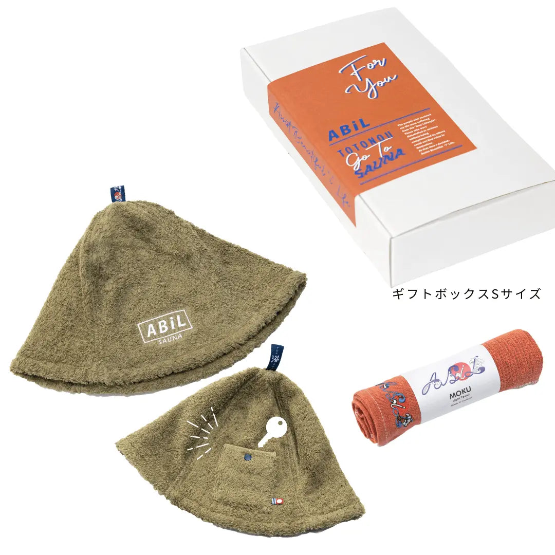ABiL Sauna Gift-S サウナハット1+MOKUタオル1 ABiL