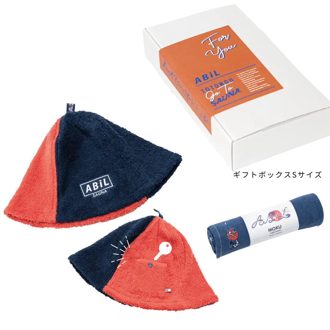 ABiL Sauna Gift-S サウナハット1+MOKUタオル1 ABiL