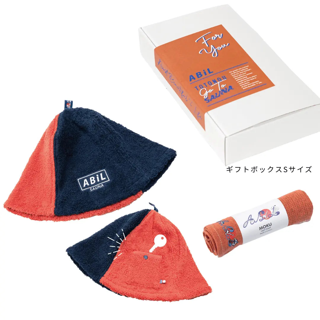 ABiL Sauna Gift-S サウナハット1+MOKUタオル1 ABiL