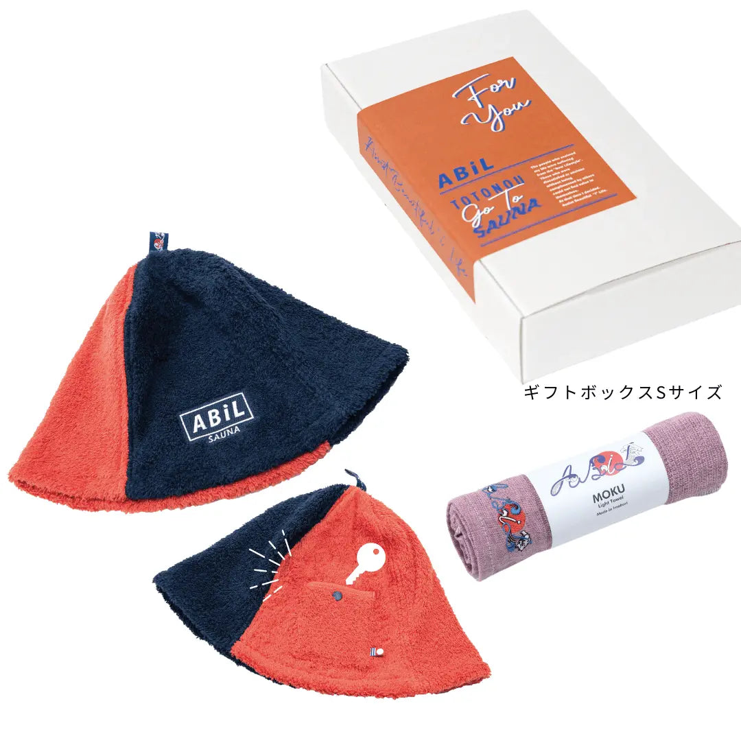 ABiL Sauna Gift-S サウナハット1+MOKUタオル1 ABiL