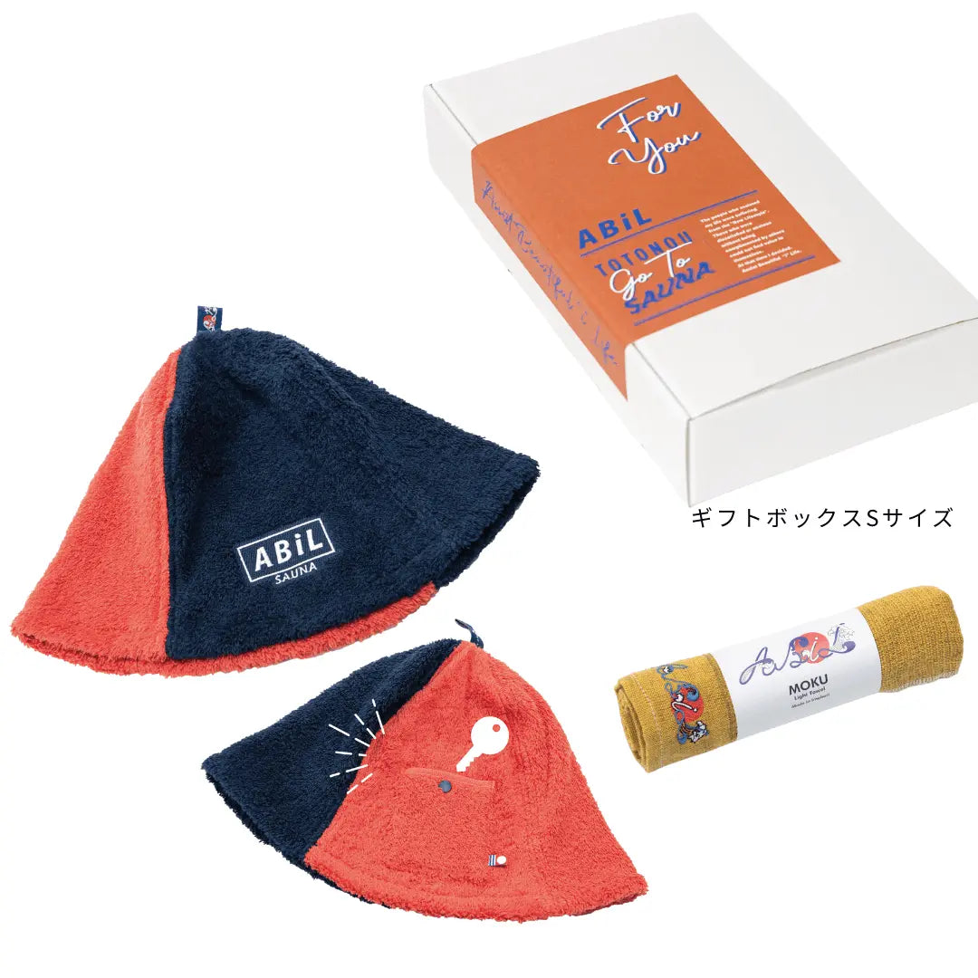 ABiL Sauna Gift-S サウナハット1+MOKUタオル1 ABiL
