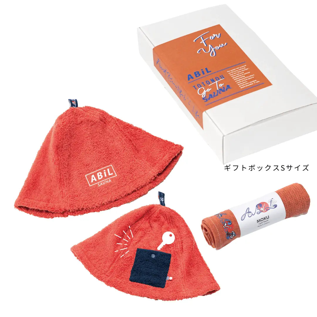 ABiL Sauna Gift-S サウナハット1+MOKUタオル1 ABiL