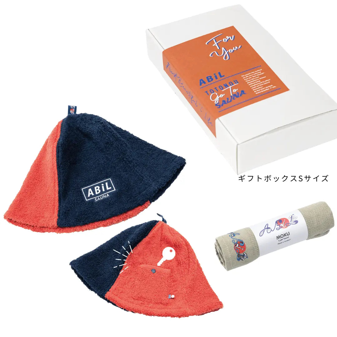ABiL Sauna Gift-S サウナハット1+MOKUタオル1 ABiL