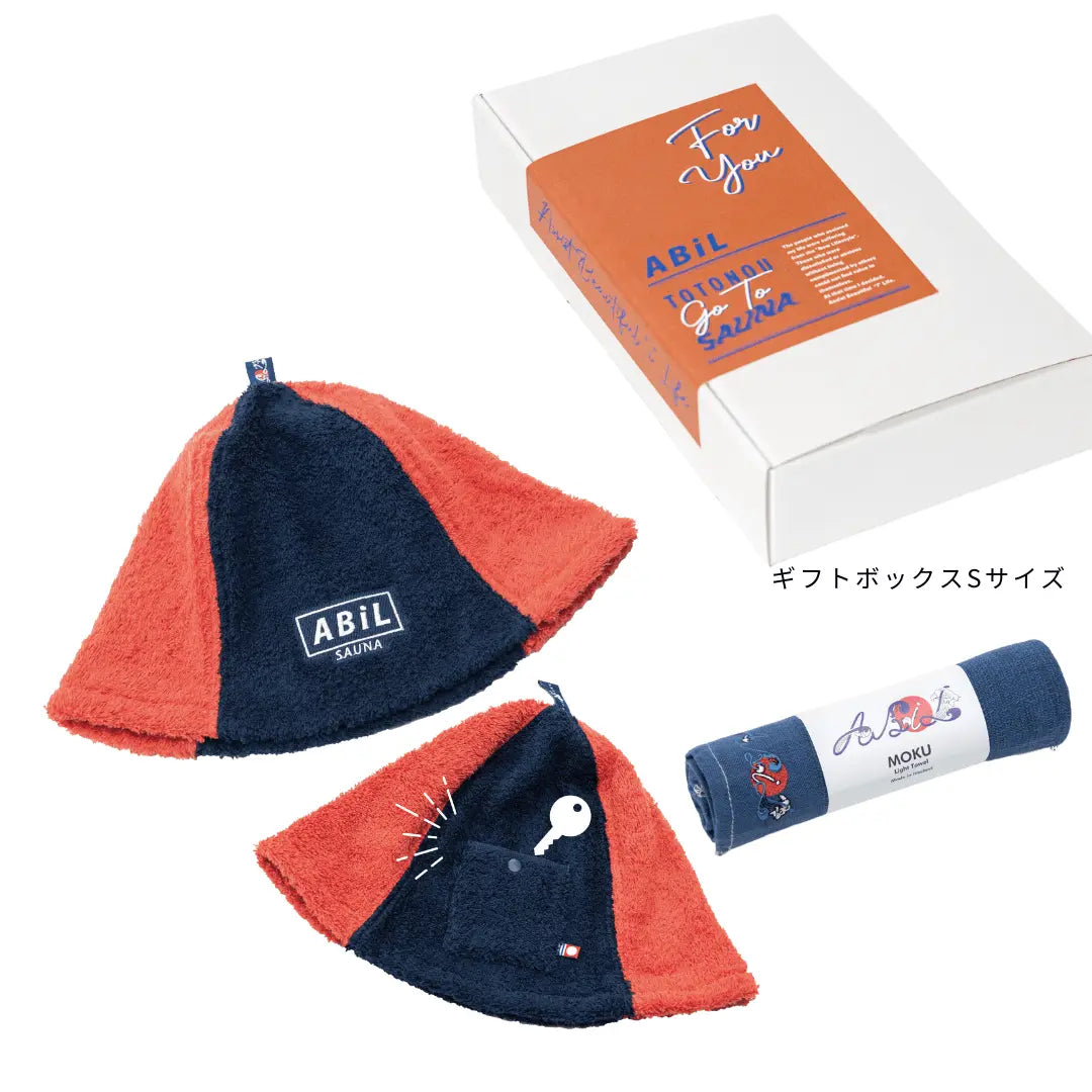 ABiL Sauna Gift-S サウナハット1+MOKUタオル1 ABiL