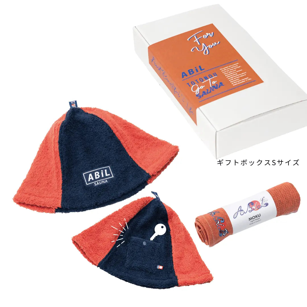 ABiL Sauna Gift-S サウナハット1+MOKUタオル1 ABiL