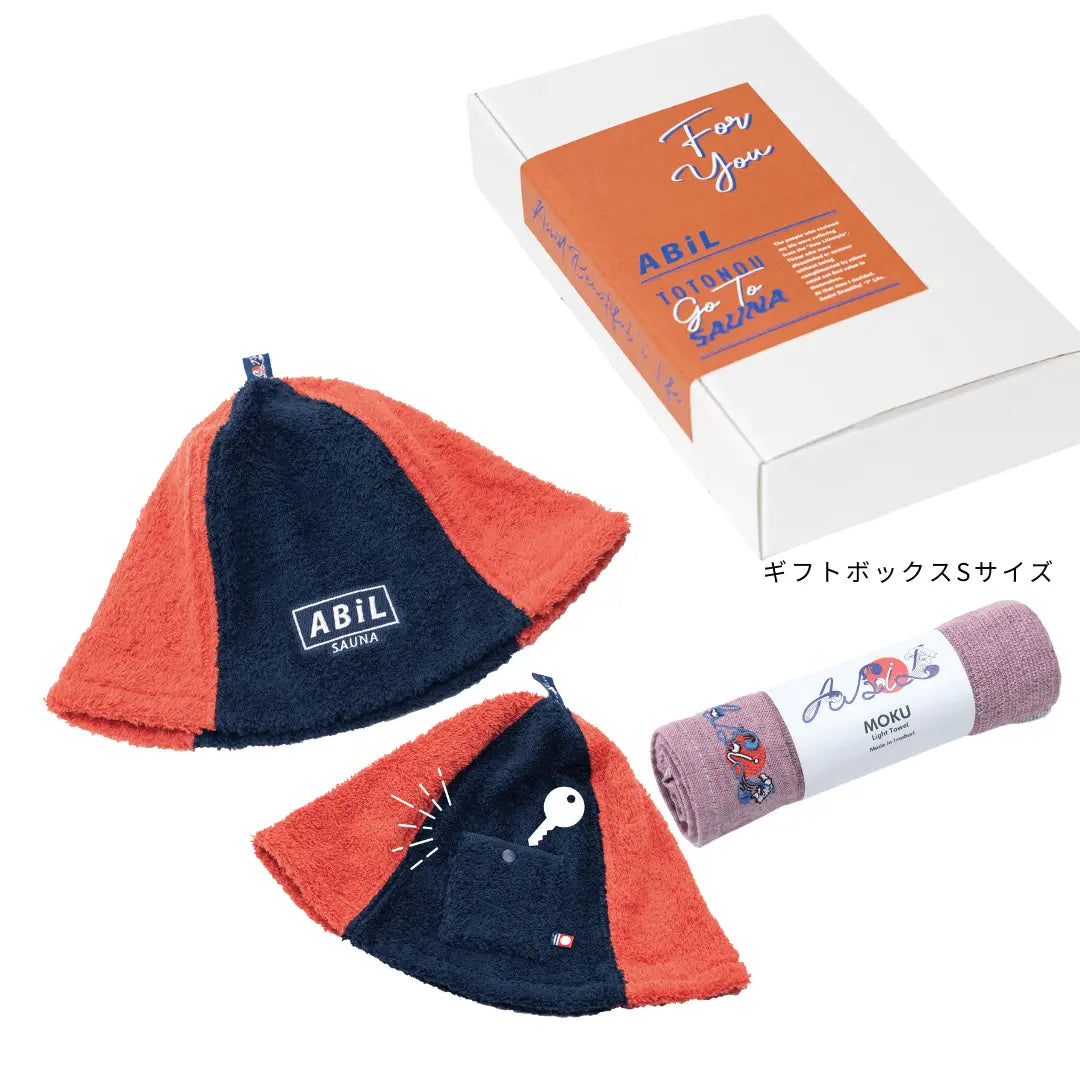 ABiL Sauna Gift-S サウナハット1+MOKUタオル1 ABiL