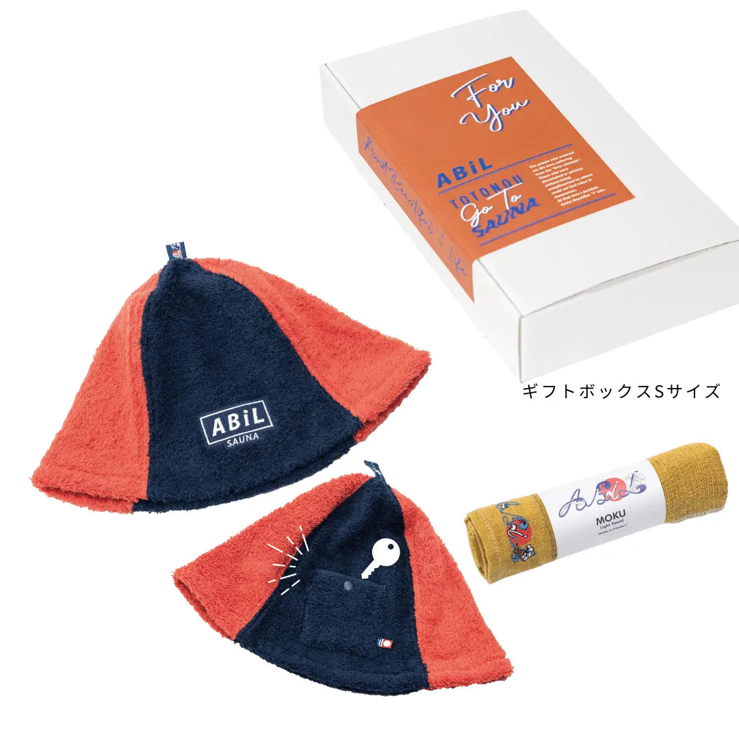 ABiL Sauna Gift-S サウナハット1+MOKUタオル1 ABiL