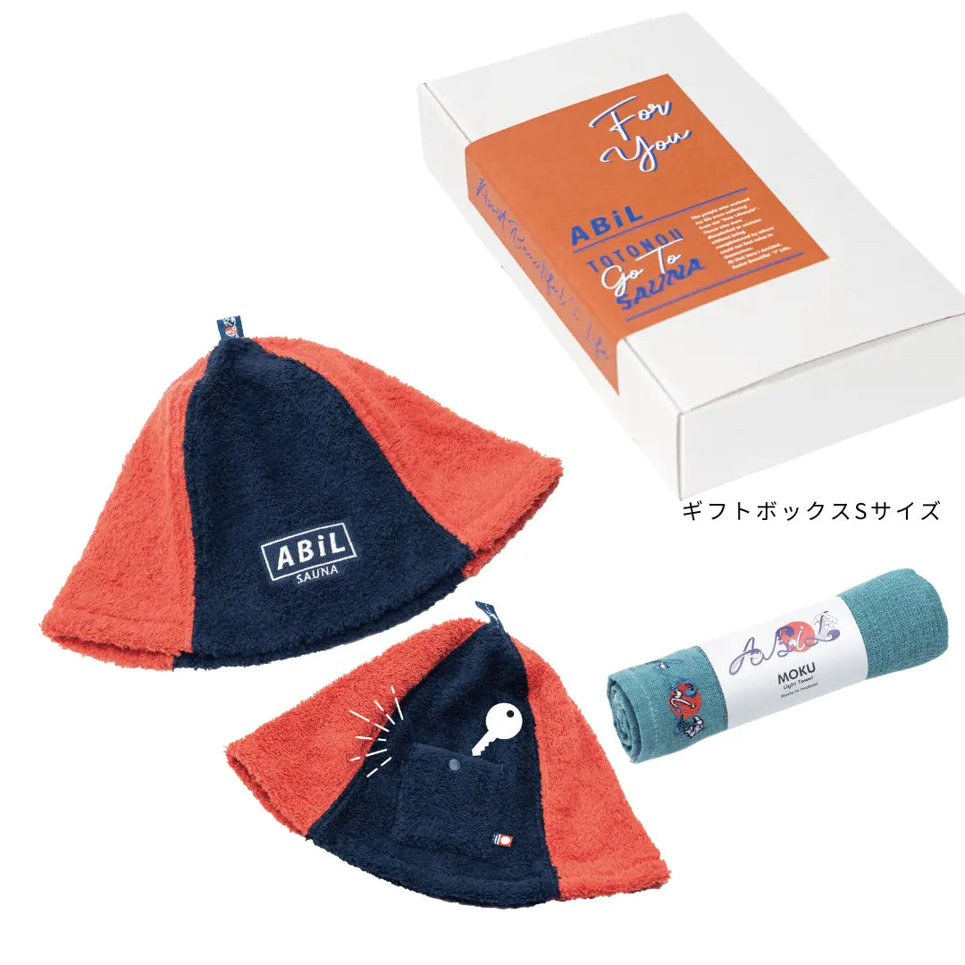 ABiL Sauna Gift-S サウナハット1+MOKUタオル1 ABiL