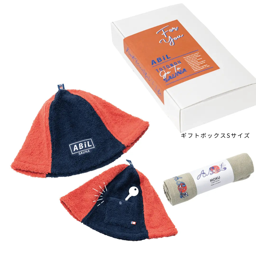 ABiL Sauna Gift-S サウナハット1+MOKUタオル1 ABiL