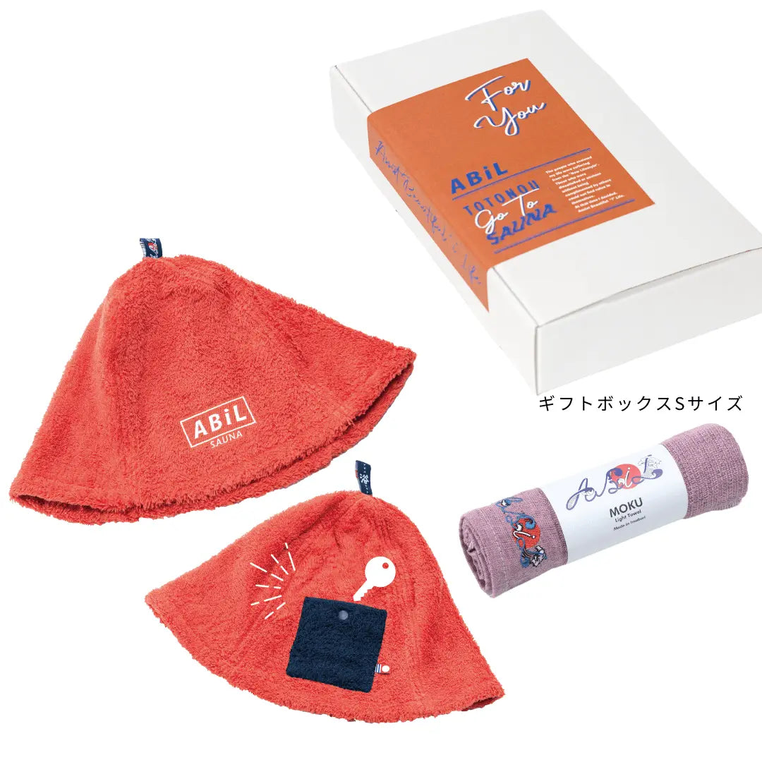 ABiL Sauna Gift-S サウナハット1+MOKUタオル1 ABiL