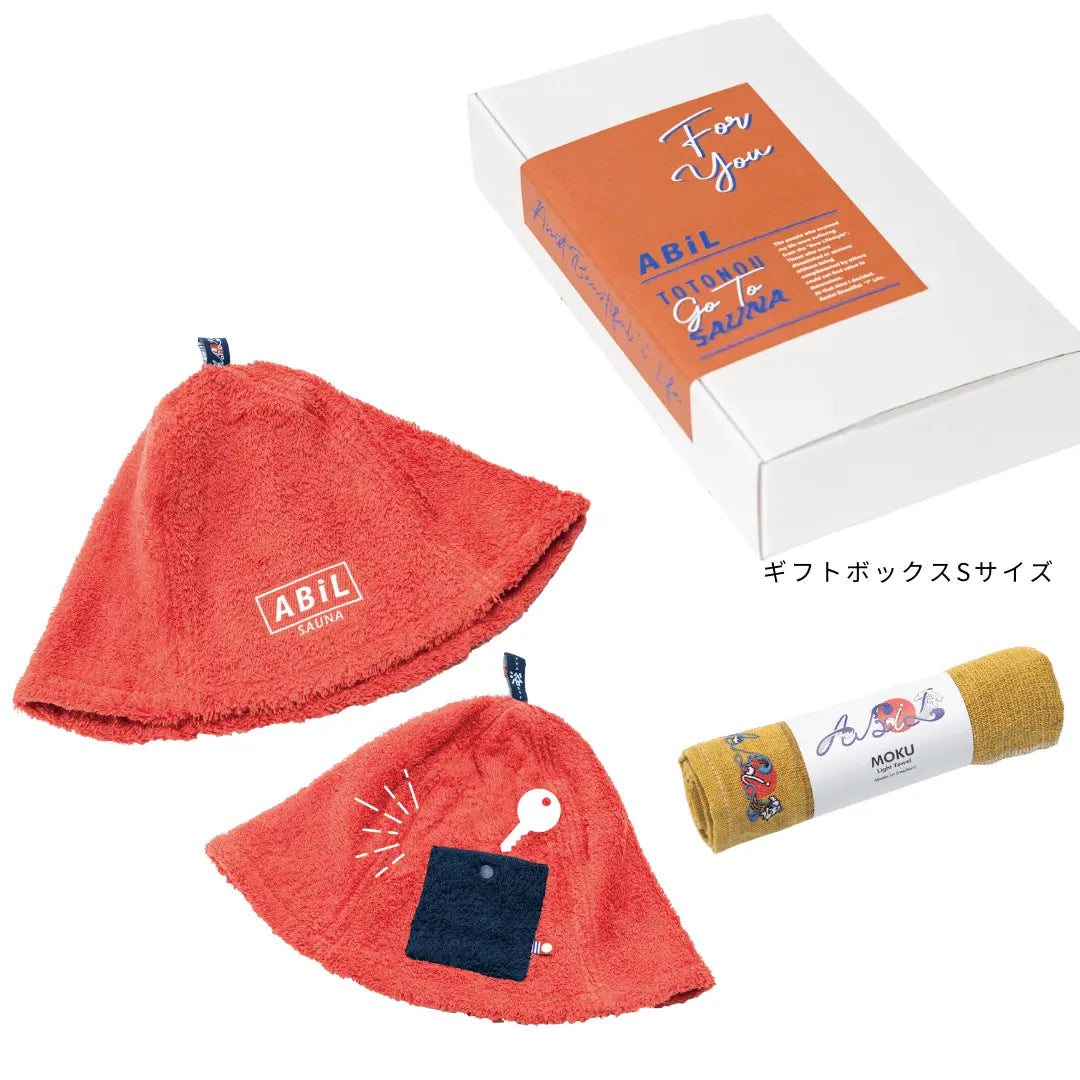 ABiL Sauna Gift-S サウナハット1+MOKUタオル1 ABiL