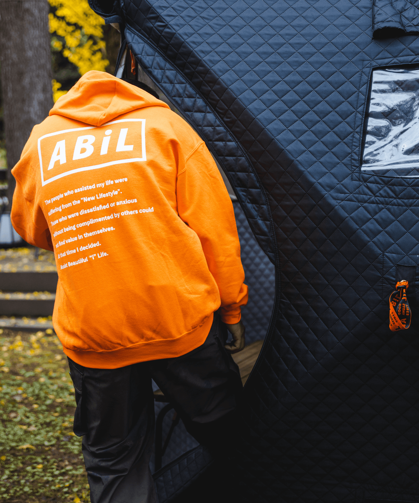 【10/3(金) 20:00 発売開始】ABiL Logo Parker - Stitched 10oz / スミ