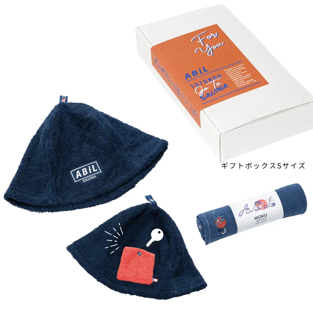 ABiL Sauna Gift-S サウナハット1+MOKUタオル1 ABiL
