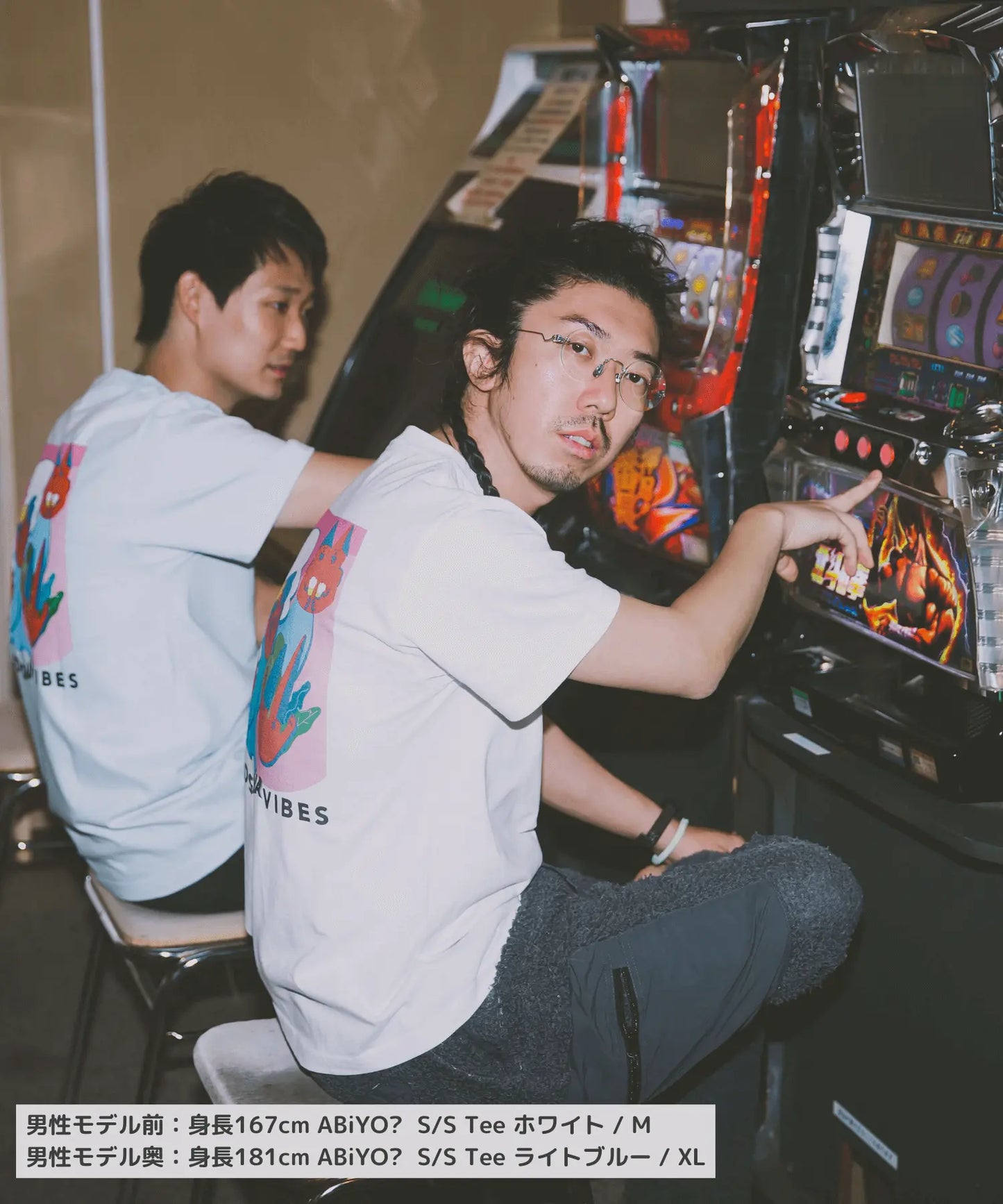 ABiYO? L/S Tee 5.6oz ベビーピンク ABiL