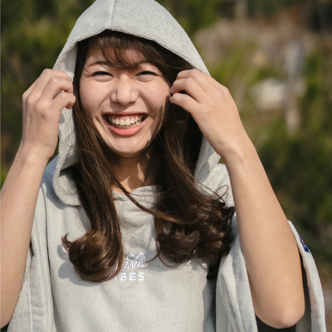ABiL Sauna Gift-LL Sauna Poncho - Ivory ABiL