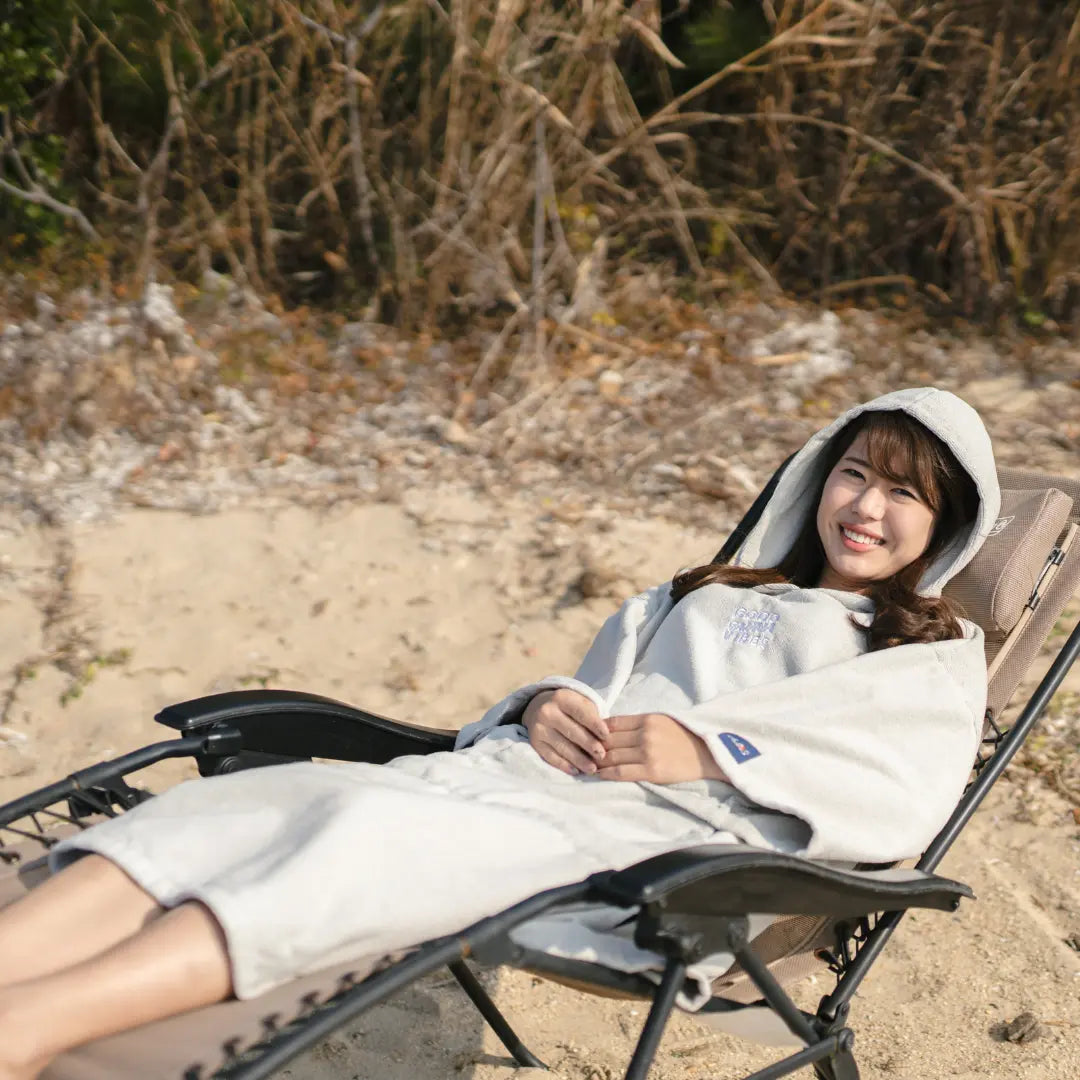 ABiL Sauna Gift-LL Sauna Poncho - Ivory ABiL