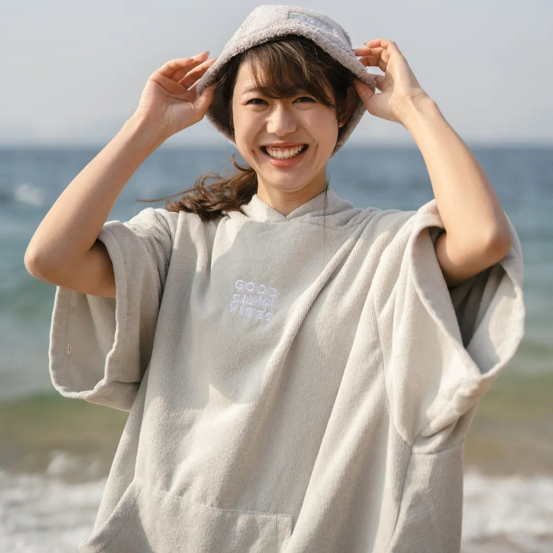 ABiL Sauna Gift-LL Sauna Poncho - Ivory ABiL