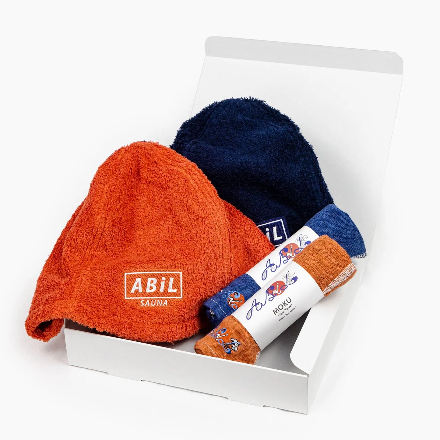 ABiL Sauna Gift-M サウナハット2+MOKUタオル2 ABiL