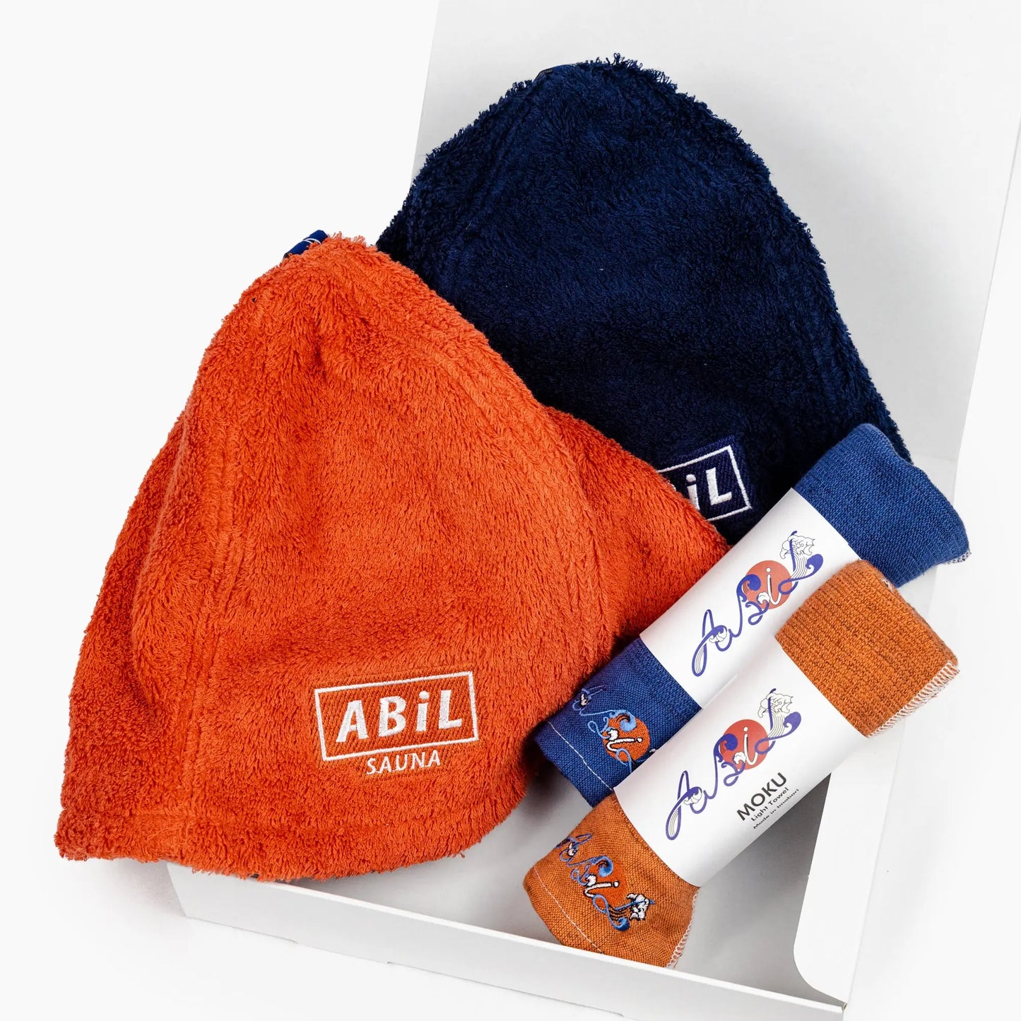 ABiL Sauna Gift-M サウナハット2+MOKUタオル2 ABiL
