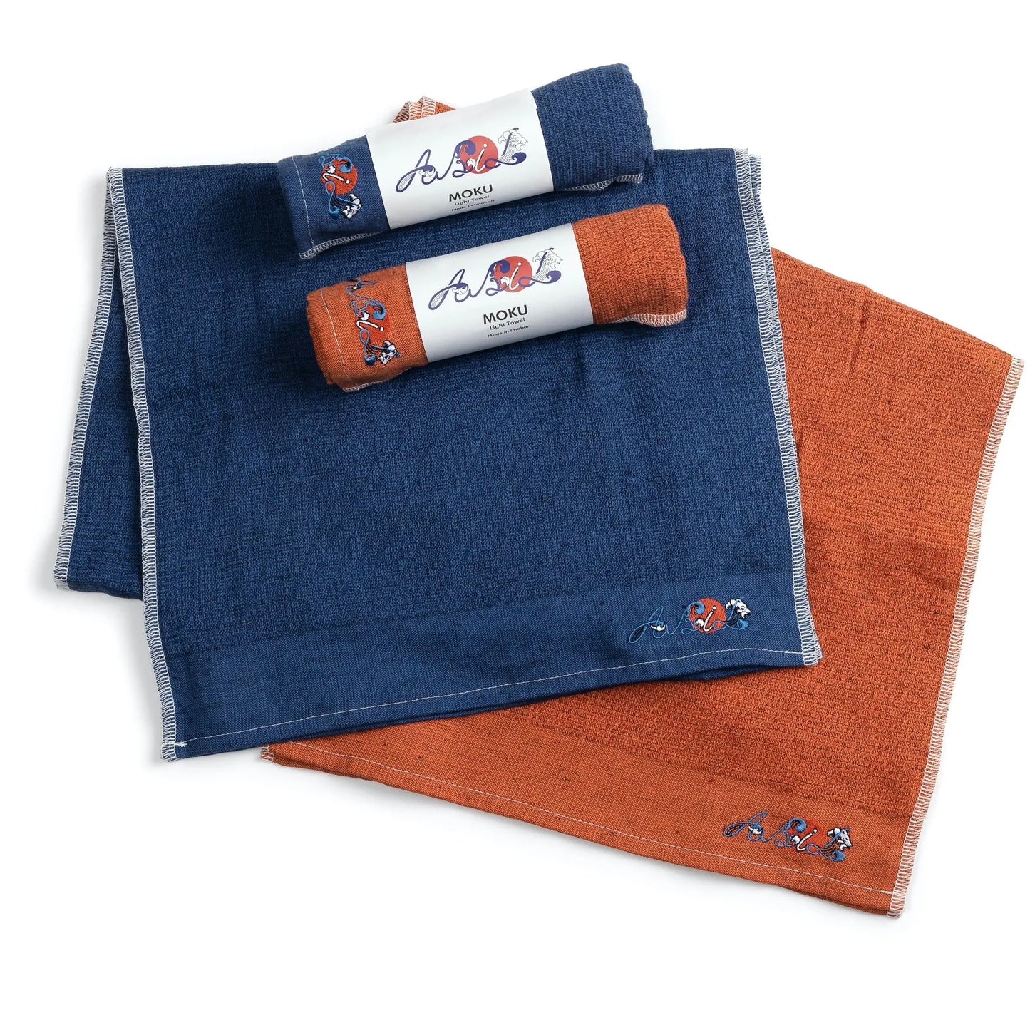 ABiL MOKU Light Towel 6color set- アビル モク ライトタオル 6色セット【今治産タオル】 ABiL