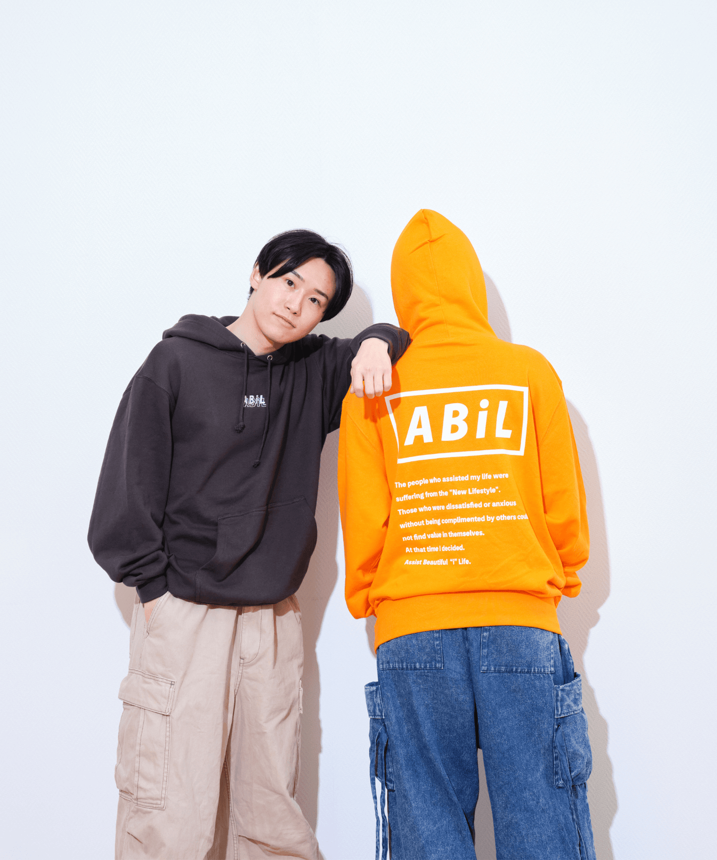 【10/3(金) 20:00 発売開始】ABiL Logo Parker - Stitched 10oz / オレンジ