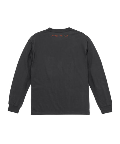 GOOD SAUNA VIBES L/S Tee 6.2oz スミ - ABiL.SHOP