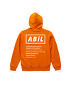 【10/3(金) 20:00 発売開始】ABiL Logo Parker - Stitched 10oz / オレンジ