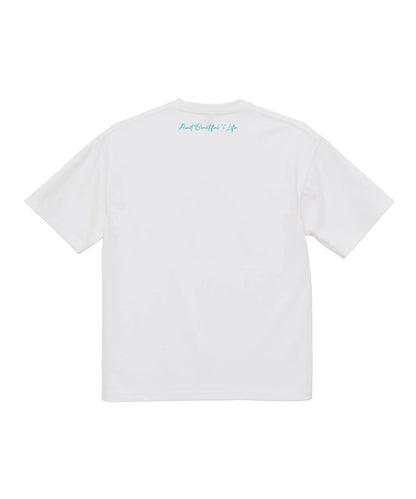 GOOD SAUNA VIBES S/S Tee 9.1oz ホワイト ABiL
