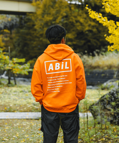 ABiL Logo Parker - Stitched 10oz / スミ