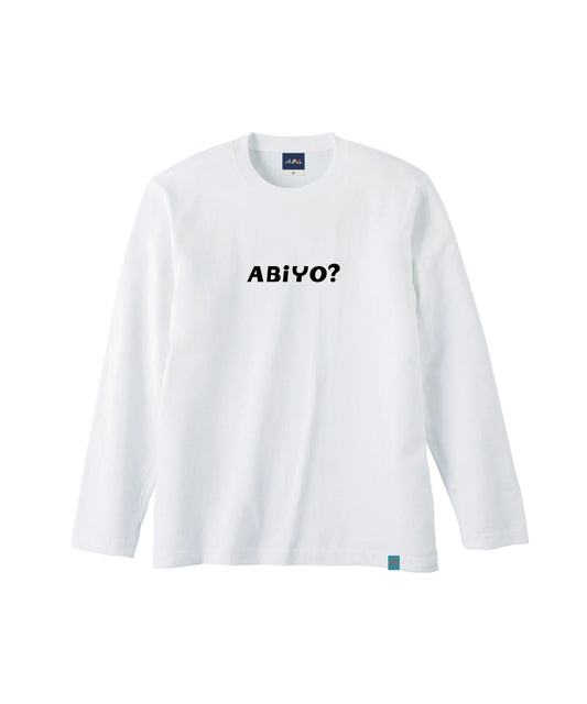 ABiYO? L/S Tee 5.6oz ホワイト ABiL