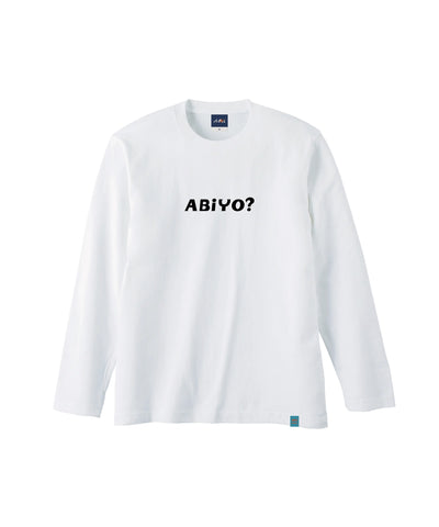 ABiYO? L/S Tee 5.6oz ホワイト ABiL