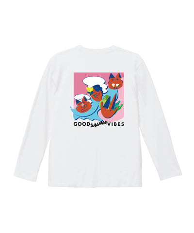 ABiYO? L/S Tee 5.6oz ホワイト ABiL