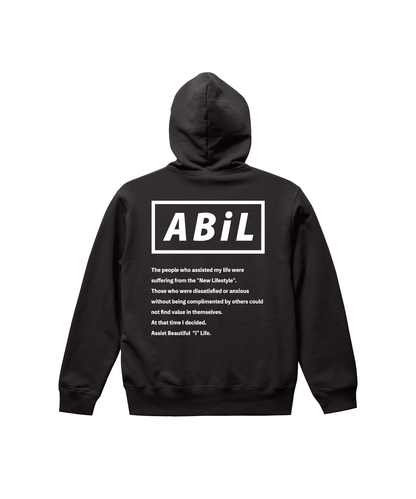 ABiL Logo Parker - Stitched 10oz / スミ