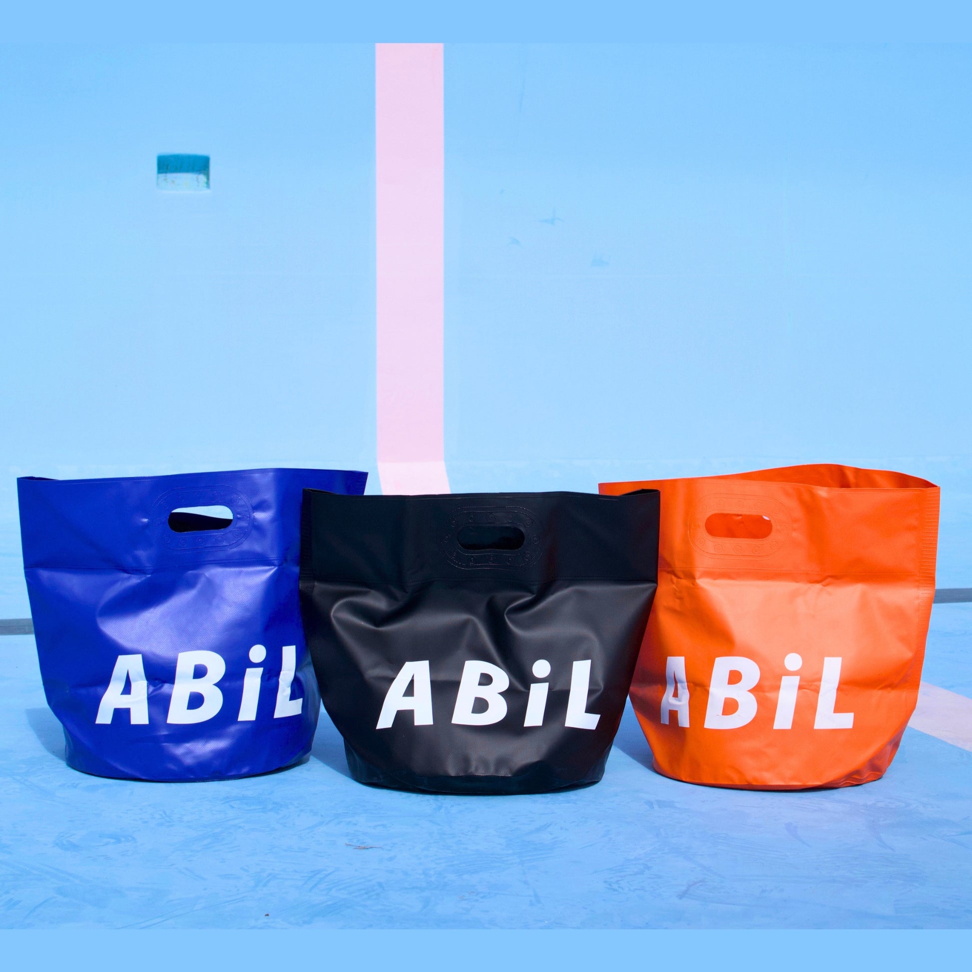 ABiL BOUSUI BAG BLUE BLACK ORANGE 3色展開 防水バッグ