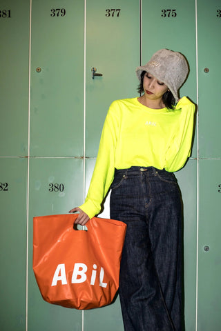 ABiL BOUSUI BAG ORANGE ロッカールーム 着替え 防水バッグ