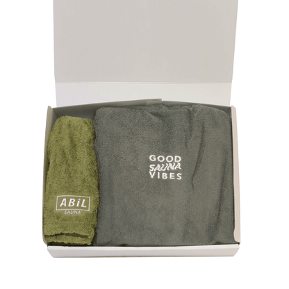 ABiL Sauna Gift｜サウナポンチョ + サウナハット