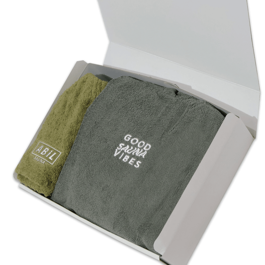 ABiL Sauna Gift-LL  Sauna Poncho+サウナハット