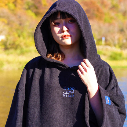 ABiL Sauna Poncho - Black ABiL