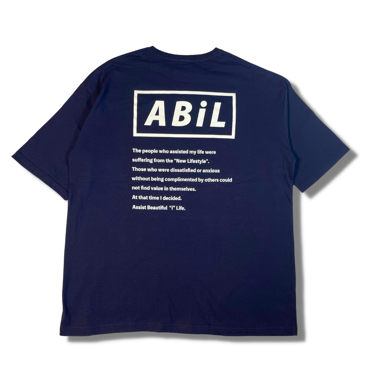 ABiL Logo Big Tees - Navy