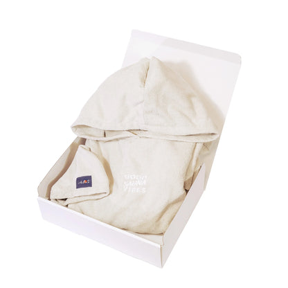 ABiL Sauna Gift-LL　Sauna Poncho - Ivory ABiL